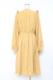 画像2: axes femme / フリルワンピース F イエロー Y-25-11-09-104-AX-OP-SZ-ZY (2)
