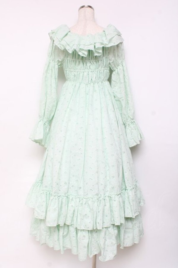 画像3: ATELIER PIERROT / Josephine Dress  ミント Y-25-11-09-109-EL-OP-SZ-ZY (3)