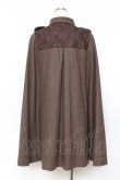 画像2: axes femme / ナポレオンマント風コート  ブラウン Y-25-11-09-111-AX-CO-SZ-ZY (2)