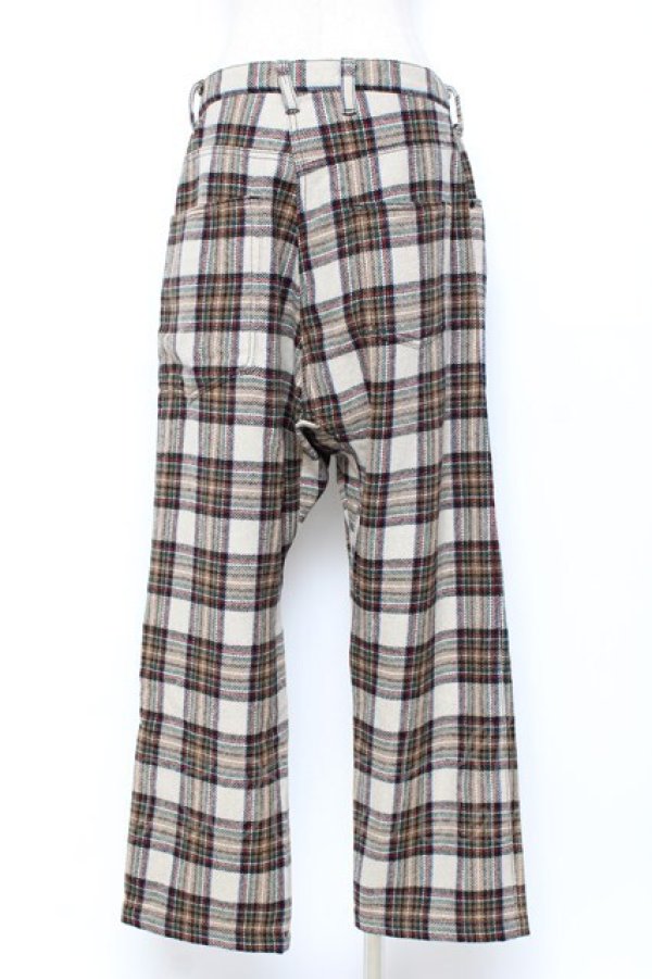 画像2: RNA / チェックストレートパンツ  オフ Y-25-11-09-121-PU-PA-AS-ZY (2)