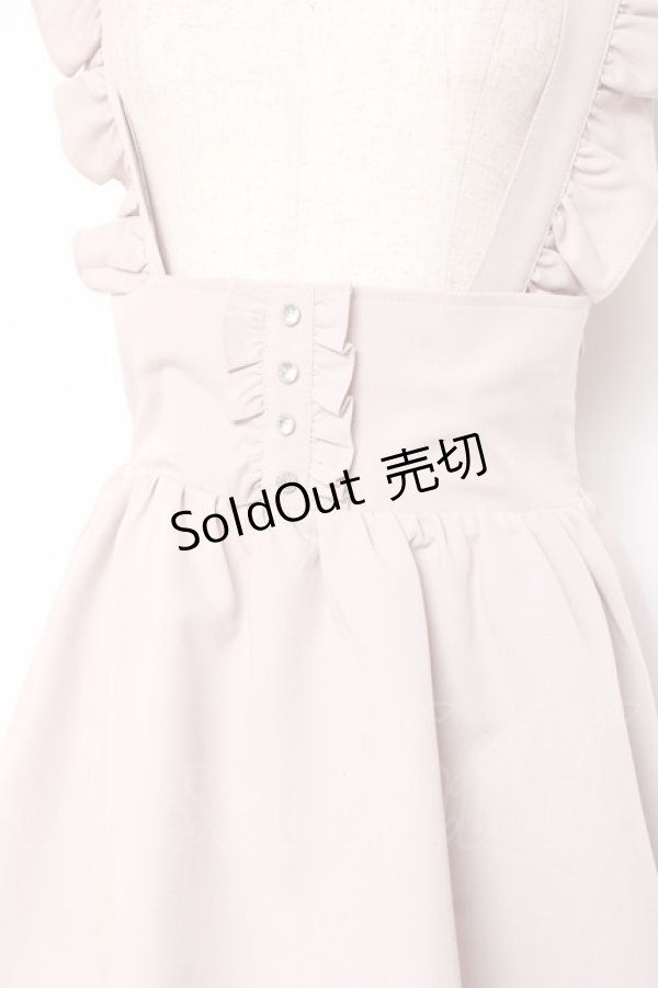 画像3: Ank Rouge / フリルサス付きスカート M ピンク Y-25-11-09-130-CA-SK-SZ-ZY (3)