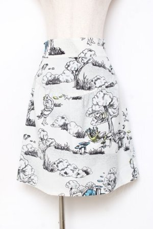 画像: MILK / ワンダーランドミニスカート  白 Y-25-11-09-133-ML-SK-SZ-ZY