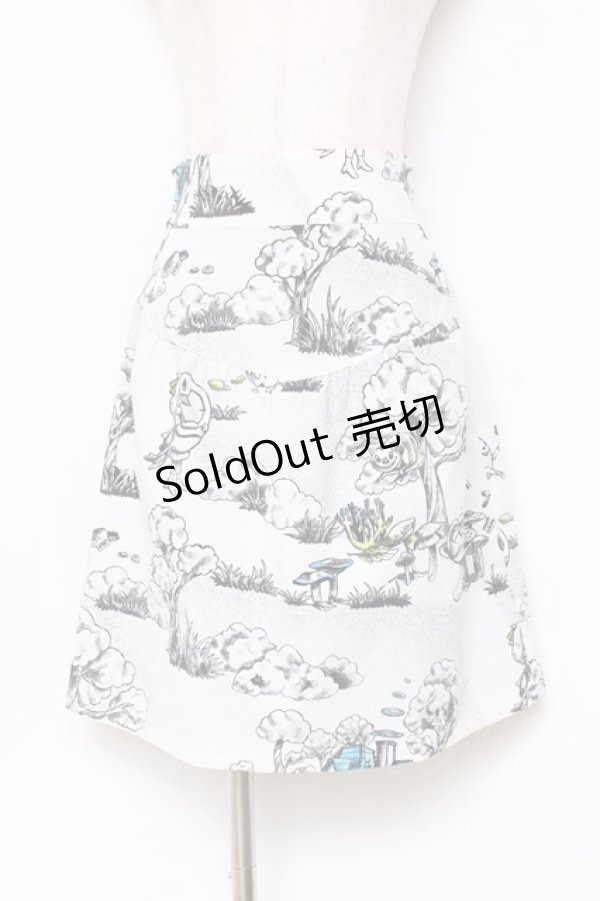 画像1: MILK / ワンダーランドミニスカート  白 Y-25-11-09-133-ML-SK-SZ-ZI (1)