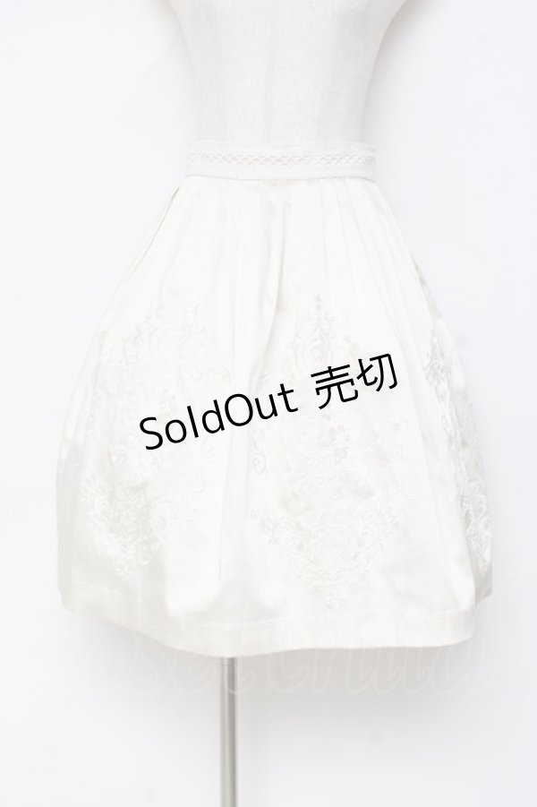 画像1: Sheglit / embroidery"スカート"  黒 Y-25-11-09-137-EL-SK-AS-ZY (1)