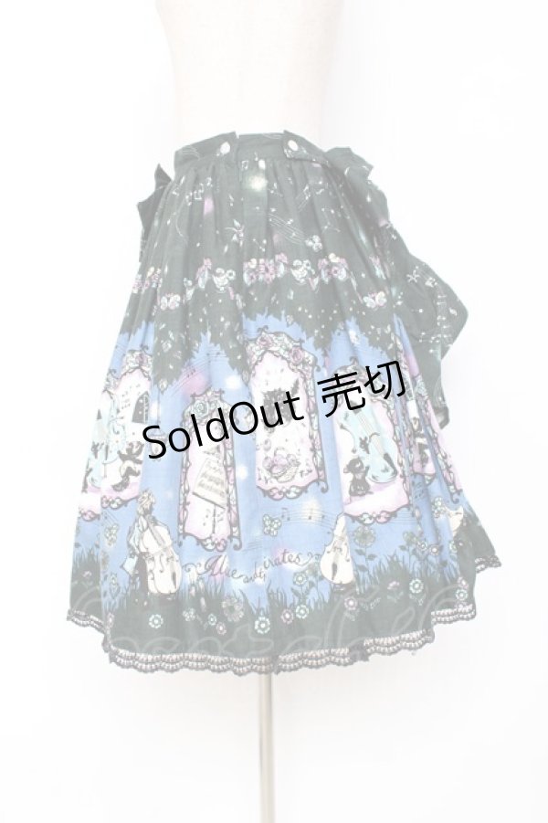 画像2: ALICE and the PIRATES / L’ecrin de votre gauche〜影絵の世界で紡ぐ歌〜スカート  グリーン Y-25-11-09-140-PA-SK-SZ-ZY (2)