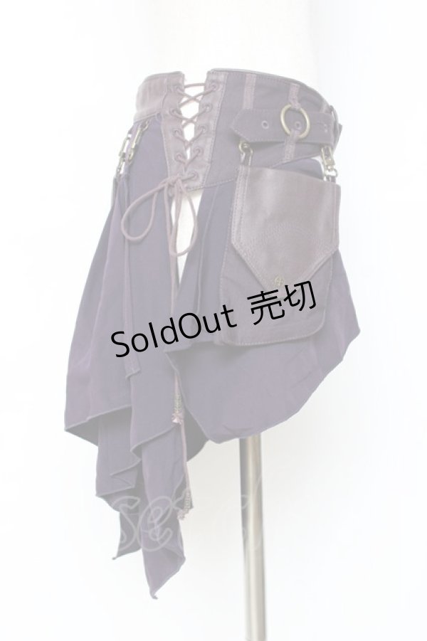 画像4: Ozz Croce / 変形フラップ  パープル Y-25-11-09-143-OO-SK-AS-ZY (4)