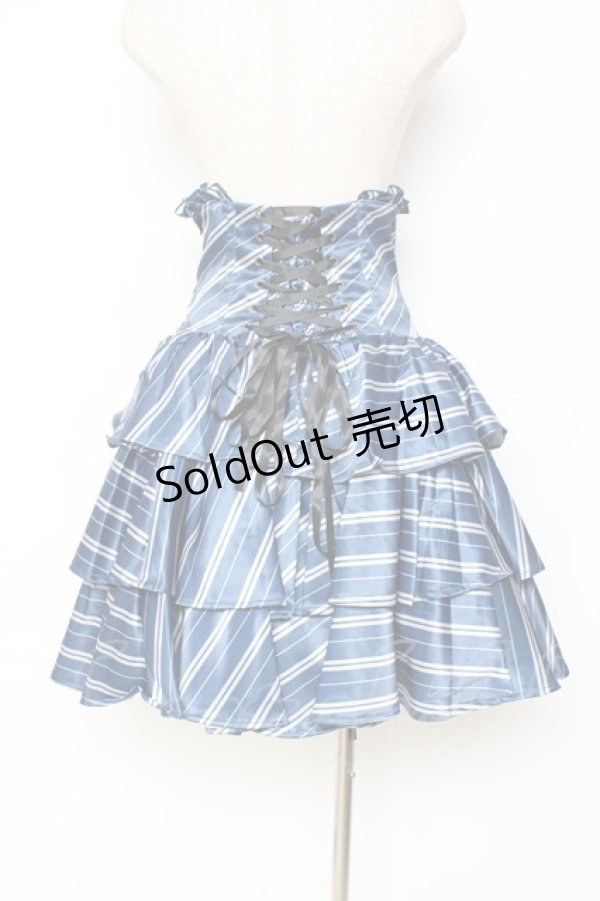 画像2: ATELIER PIERROT / ハリー・ポッター フリルコルセットスカート  レイブンクロー（ブルー） Y-25-11-09-146-EL-SK-KB-ZY (2)