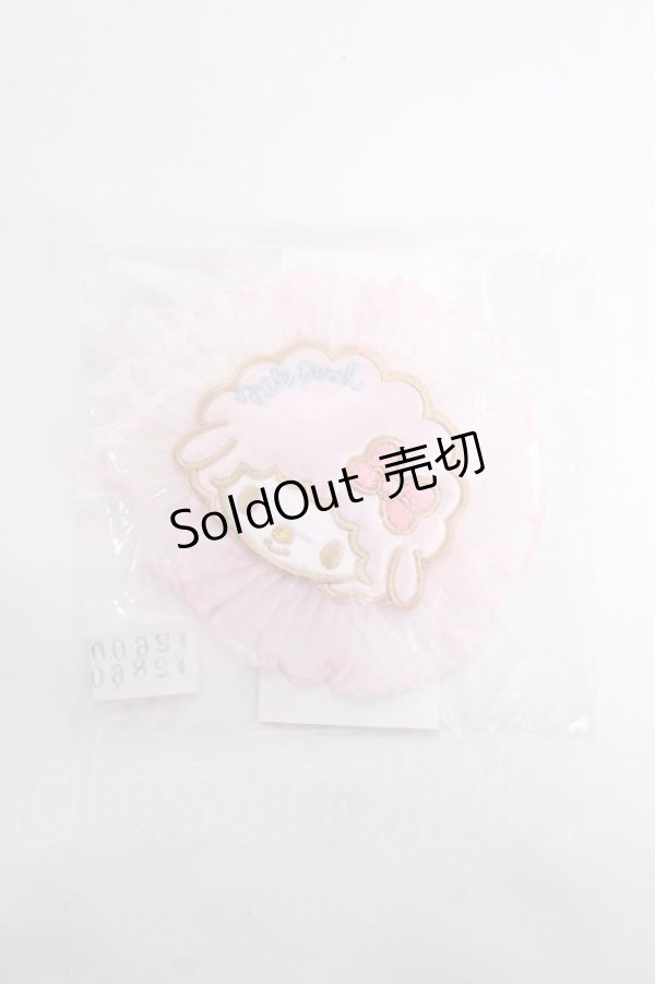 画像1: Nile Perch / スイートピアノちゃんワッペンヘアクリップ  ピンク Y-25-11-09-020-LO-AC-SZ-ZY (1)