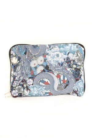 画像: Qutie Frash / エコバッグ  青 Y-25-11-09-028-QU-BG-SZ-ZY