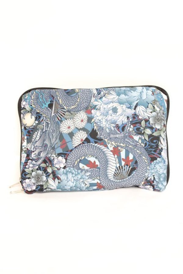 画像1: Qutie Frash / エコバッグ  青 Y-25-11-09-028-QU-BG-SZ-ZY (1)