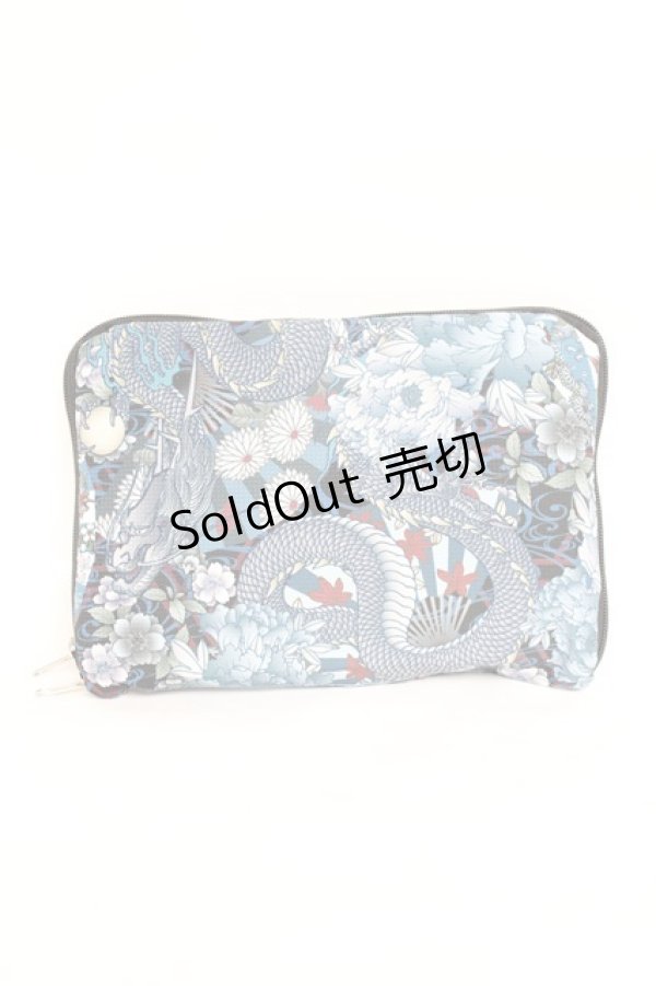 画像1: Qutie Frash / エコバッグ  青 Y-25-11-09-028-QU-BG-SZ-ZY (1)