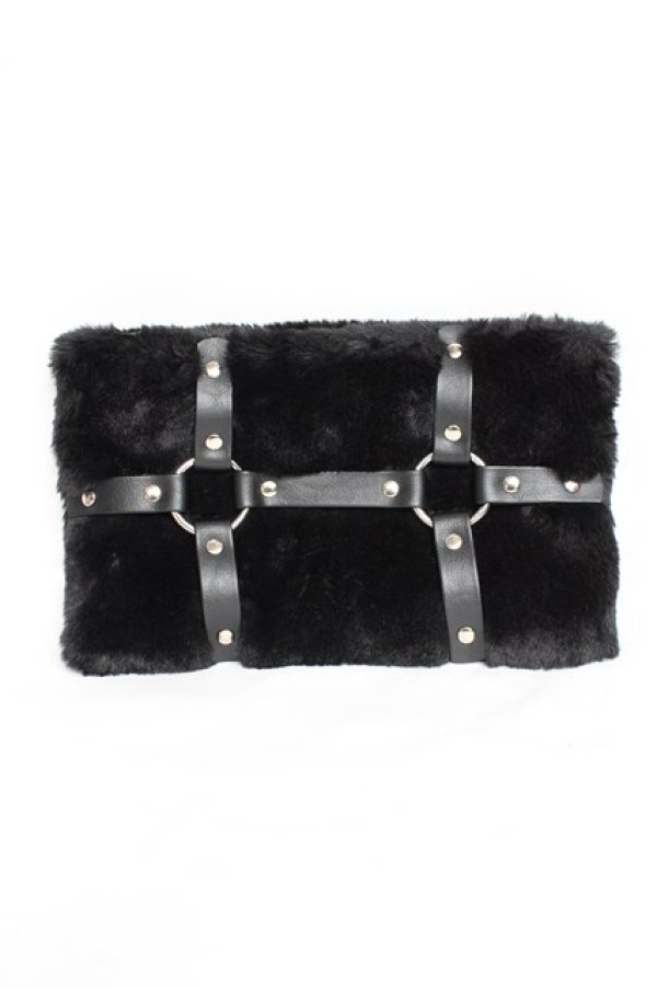 画像1: ニュリカデリック / ハーネスファーミニクラッチ  ブラック Y-25-11-09-029-PU-BG-KB-ZY (1)