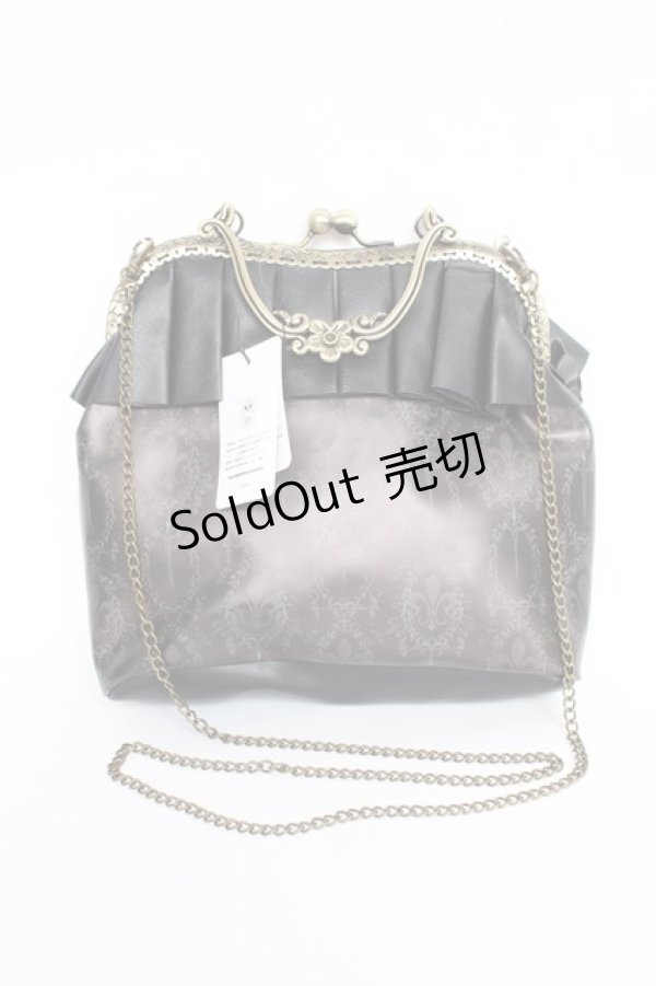 画像2: ATELIER PIERROT / alice in wonderlandがま口バック   Y-25-11-09-031-EL-BG-SZ-ZY (2)