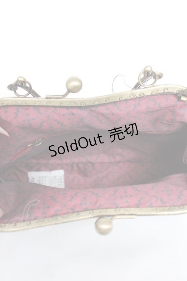 画像3: ATELIER PIERROT / alice in wonderlandがま口バック   Y-25-11-09-031-EL-BG-SZ-ZY (3)