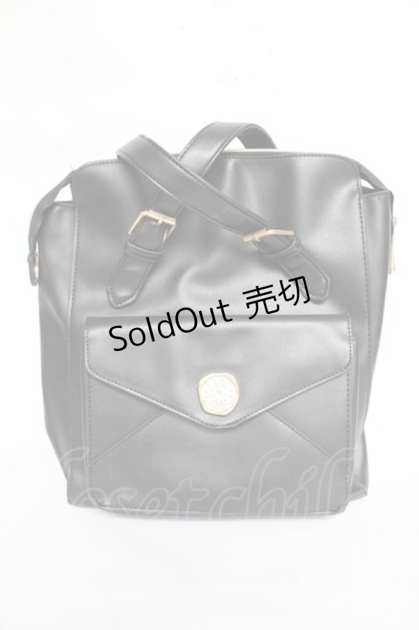 画像1: m petit by misako / AMリュック  中黒 Y-25-11-09-033-LO-BG-SZ-ZY (1)