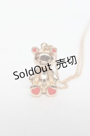 画像: m petit by misako / AMクマネックレス  中金 Y-25-11-15-001-LO-AC-SZ-ZY