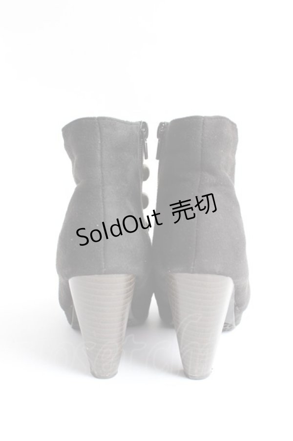 画像3: F＆A / ナポレオンデザインブーツ M 黒 Y-25-11-15-051-LO-SH-SZ-ZT-K002 (3)