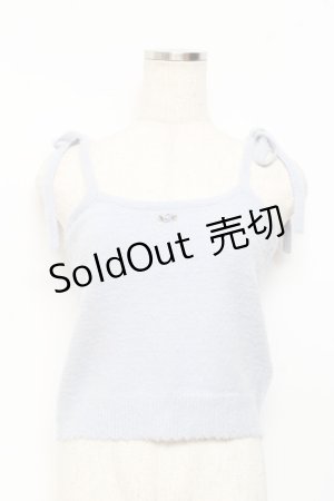 画像: axes femme / 薔薇付カーデ×インナーセット  ラベンダー Y-25-11-15-066-AX-TO-SZ-ZY