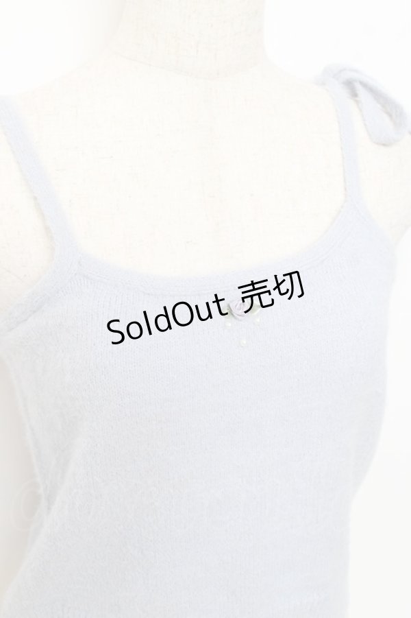 画像3: axes femme / 薔薇付カーデ×インナーセット  ラベンダー Y-25-11-15-066-AX-TO-SZ-ZY (3)