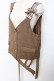 画像3: Princess Chronicles / 秘密探偵のリボンベスト  ベージュ Y-25-11-15-087-PU-TO-SZ-ZY (3)