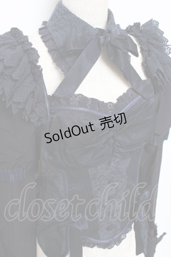 画像3: Hoshibako Works / 真夜中の囁き2wayトップス  ネイビー Y-25-11-15-088-LO-TO-SZ-ZY (3)