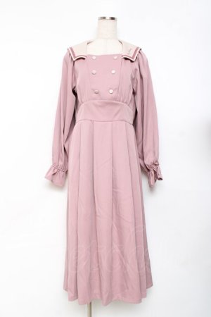 画像: m petit by misako / サンリオキャラクターズコラボ ワンピース S 中桃 Y-25-11-15-092-LO-OP-SZ-ZY