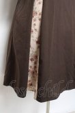 画像3: an another angelus / 刺繍入り花柄切替ロングワンピース  ブラウン Y-25-11-15-096-CA-OP-SZ-ZY (3)