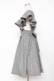 画像2: axes femme POETIQUE / ラッフルフリルワンピース M グレー Y-25-11-15-099-AX-OP-SZ-ZI (2)