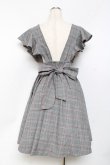 画像3: axes femme POETIQUE / ラッフルフリルワンピース M グレー Y-25-11-15-099-AX-OP-SZ-ZI (3)