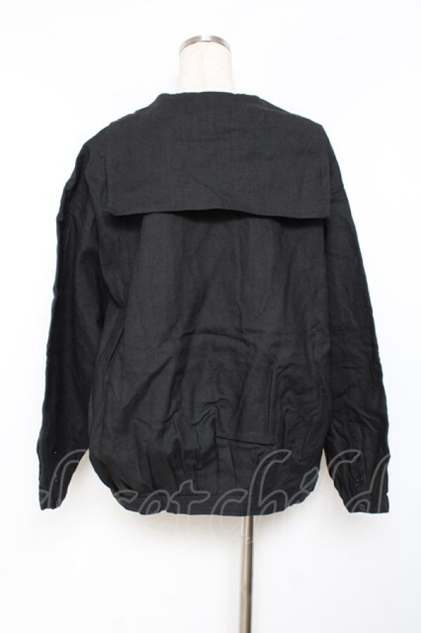 画像2: PINK HOUSE / セーラー衿ジャケット F 黒 Y-25-11-15-105-LO-JA-SZ-ZY (2)