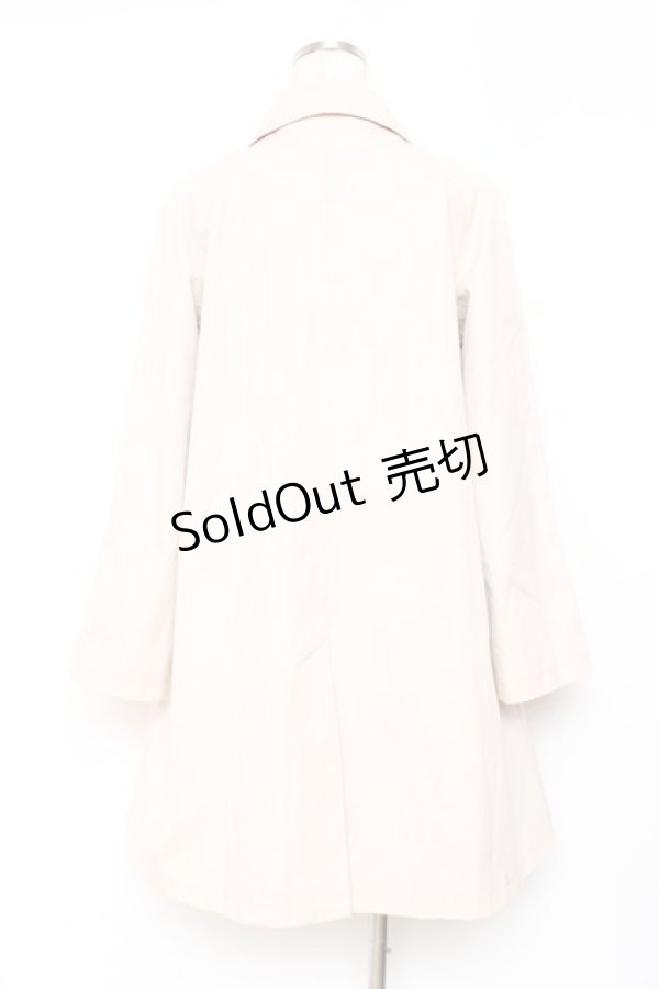 画像2: F＆A / ローズボタンスプリングコート  ベージュ Y-25-11-15-109-LO-JA-SZ-ZI (2)