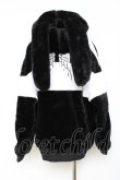 画像3: LISTEN FLAVOR / うさ耳天使のファーブルゾン  白黒 Y-25-11-15-115-PU-CO-SZ-ZI (3)