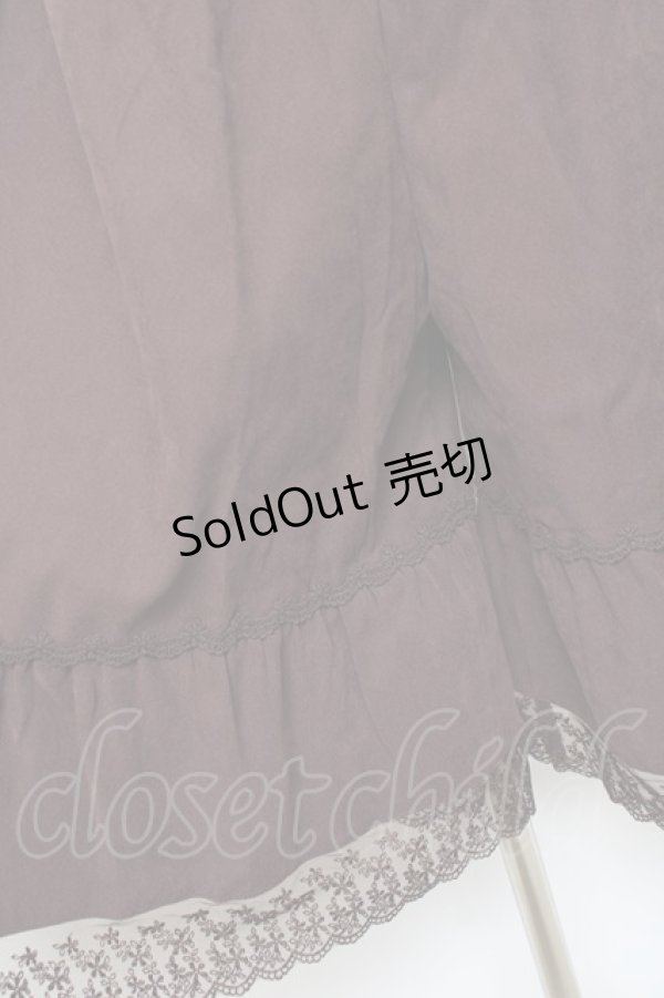 画像3: axes femme / 2WAYガウチョパンツ  ブラウン Y-25-11-15-123-AX-PA-SZ-ZI (3)