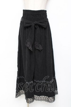 画像: axes femme / 2WAYガウチョパンツ  黒 Y-25-11-15-124-AX-PA-SZ-ZY