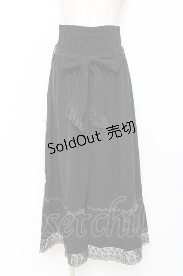 画像1: axes femme / 2WAYガウチョパンツ  黒 Y-25-11-15-124-AX-PA-SZ-ZY (1)