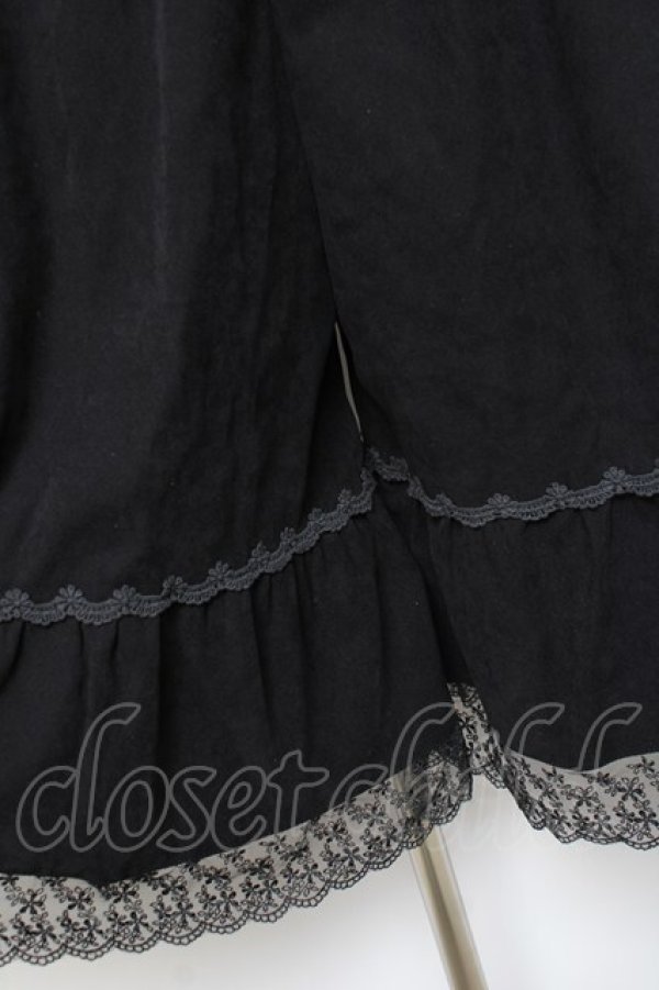 画像3: axes femme / 2WAYガウチョパンツ  黒 Y-25-11-15-124-AX-PA-SZ-ZY (3)