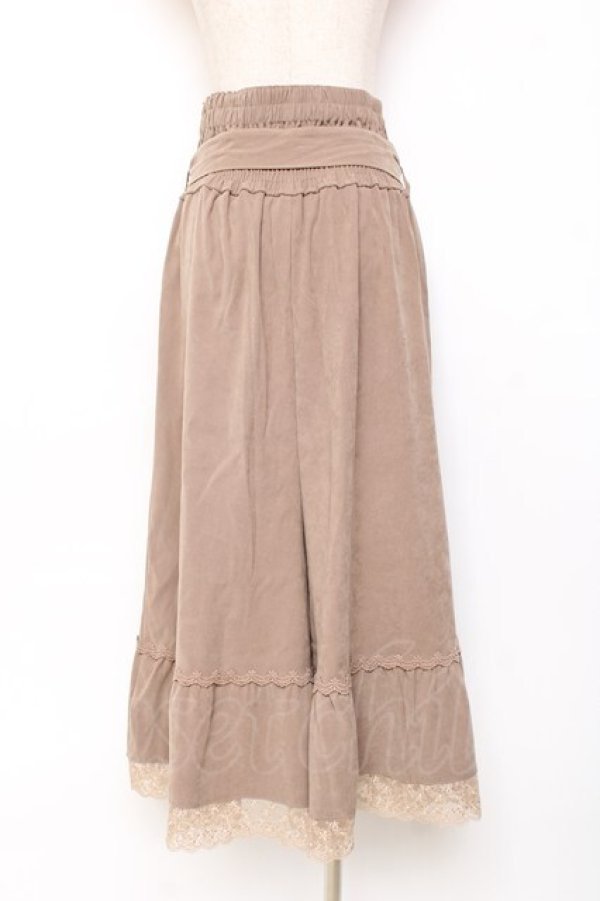 画像2: axes femme / 2WAYガウチョパンツ  ベージュ Y-25-11-15-125-AX-PA-SZ-ZY (2)