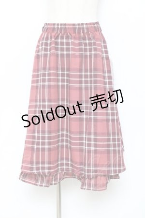 画像: axes femme / 2023年福袋スカート  赤 Y-25-11-15-136-AX-OP-SZ-ZI