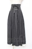 画像1: nohea / コルセットデザインプリーツスカート  黒 Y-25-11-15-147-LO-OP-SZ-ZY (1)