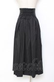 画像2: nohea / コルセットデザインプリーツスカート  黒 Y-25-11-15-147-LO-OP-SZ-ZY (2)