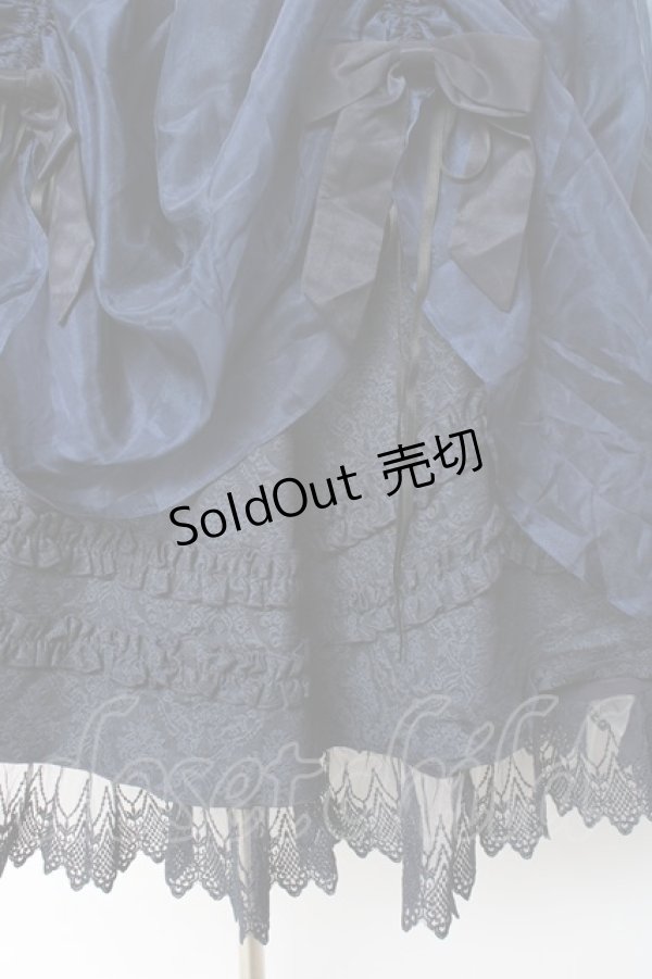 画像4: Hoshibako Works / 真夜中の囁き スカート  ネイビー Y-25-11-15-148-LO-SK-SZ-ZY (4)