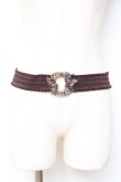 画像1: axes femme / ステンドグラスリースベルト  ブラウン Y-25-11-15-023-AX-ZA-SZ-ZY (1)