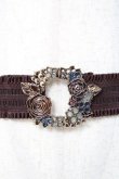 画像2: axes femme / ステンドグラスリースベルト  ブラウン Y-25-11-15-023-AX-ZA-SZ-ZY (2)