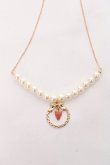 画像1: m petit by misako / AMイチゴサークルネックレス  中金 Y-25-11-15-003-LO-AC-SZ-ZY (1)