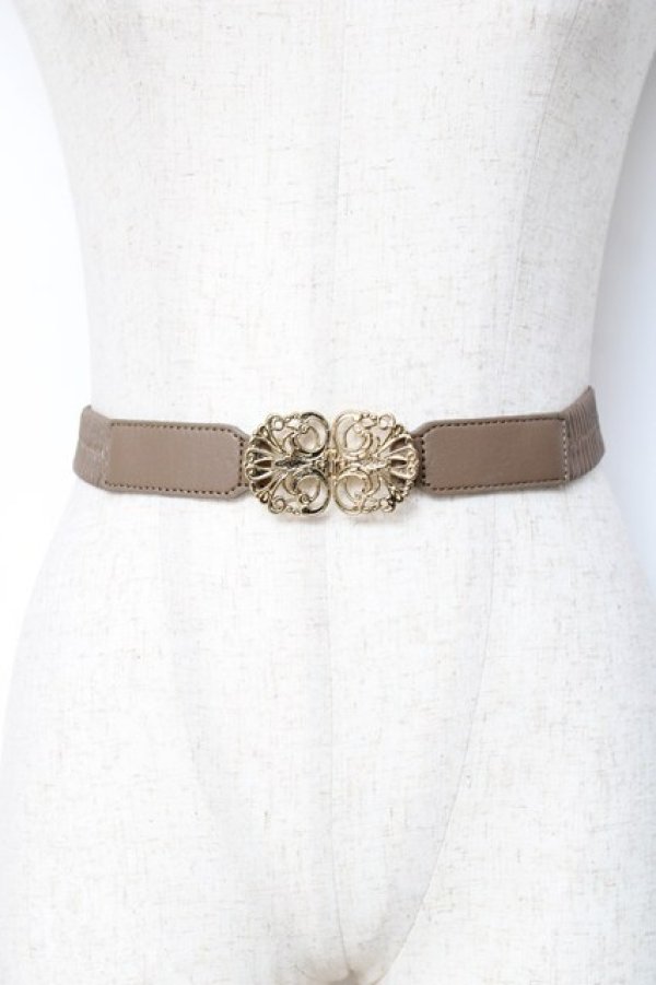 画像1: Fi.n.t / モチーフゴムベルト  ピンク Y-25-11-15-027-CA-ZA-SZ-ZY (1)