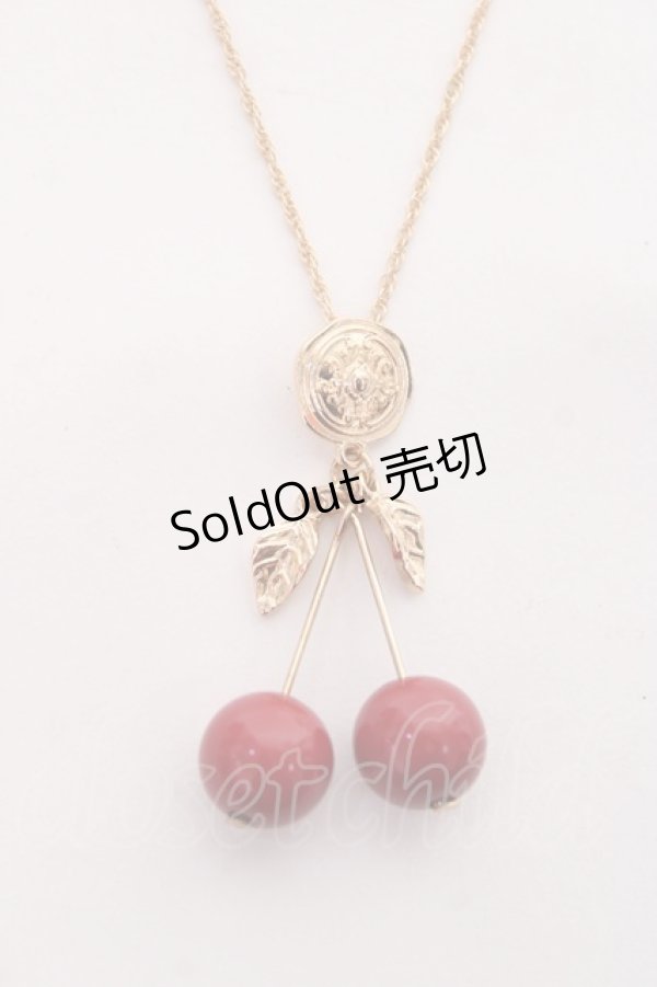 画像1: m petit by misako / チェリーネックレス  中金 Y-25-11-15-004-LO-AC-SZ-ZY (1)