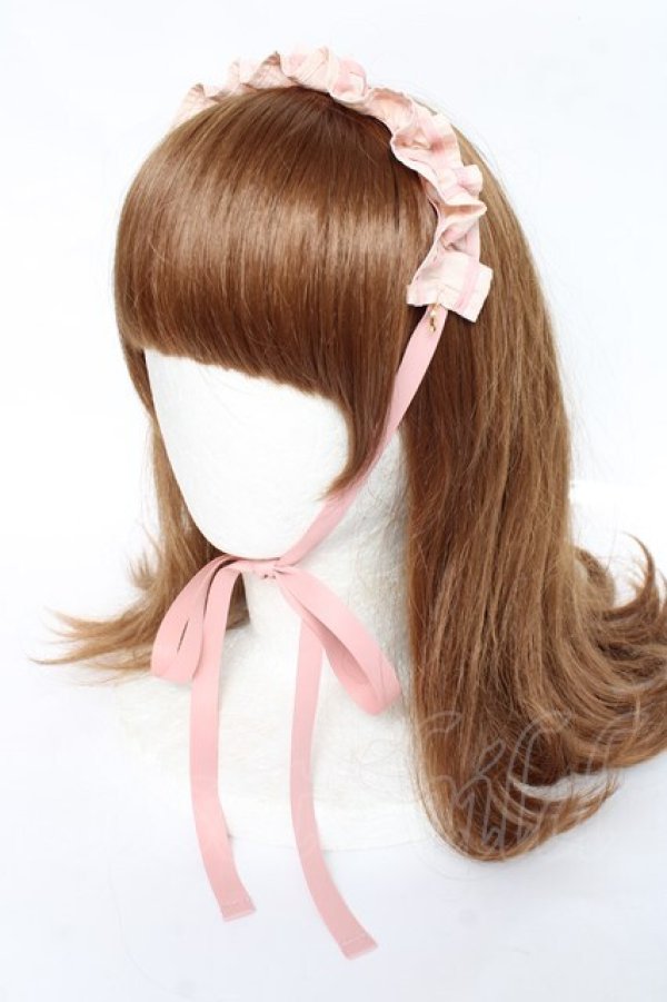 画像1: MILK / ヘッドドレス&チョーカー  ピンク Y-25-11-15-034-ML-ZA-SZ-ZY (1)