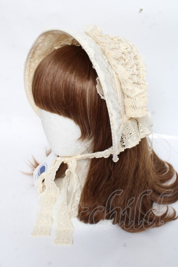 画像1: Hoshibako Works / サマーピクニック2wayボンネット  生成り Y-25-11-15-035-LO-AC-SZ-ZY (1)
