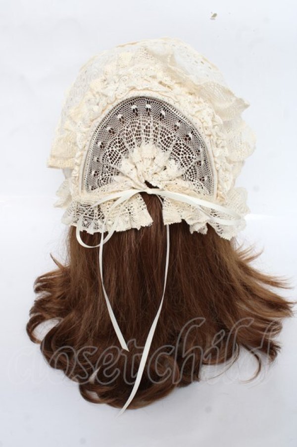 画像3: Hoshibako Works / サマーピクニック2wayボンネット  生成り Y-25-11-15-035-LO-AC-SZ-ZY (3)