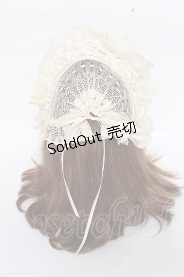 画像3: Hoshibako Works / サマーピクニック2wayボンネット  生成り Y-25-11-15-035-LO-AC-SZ-ZY (3)